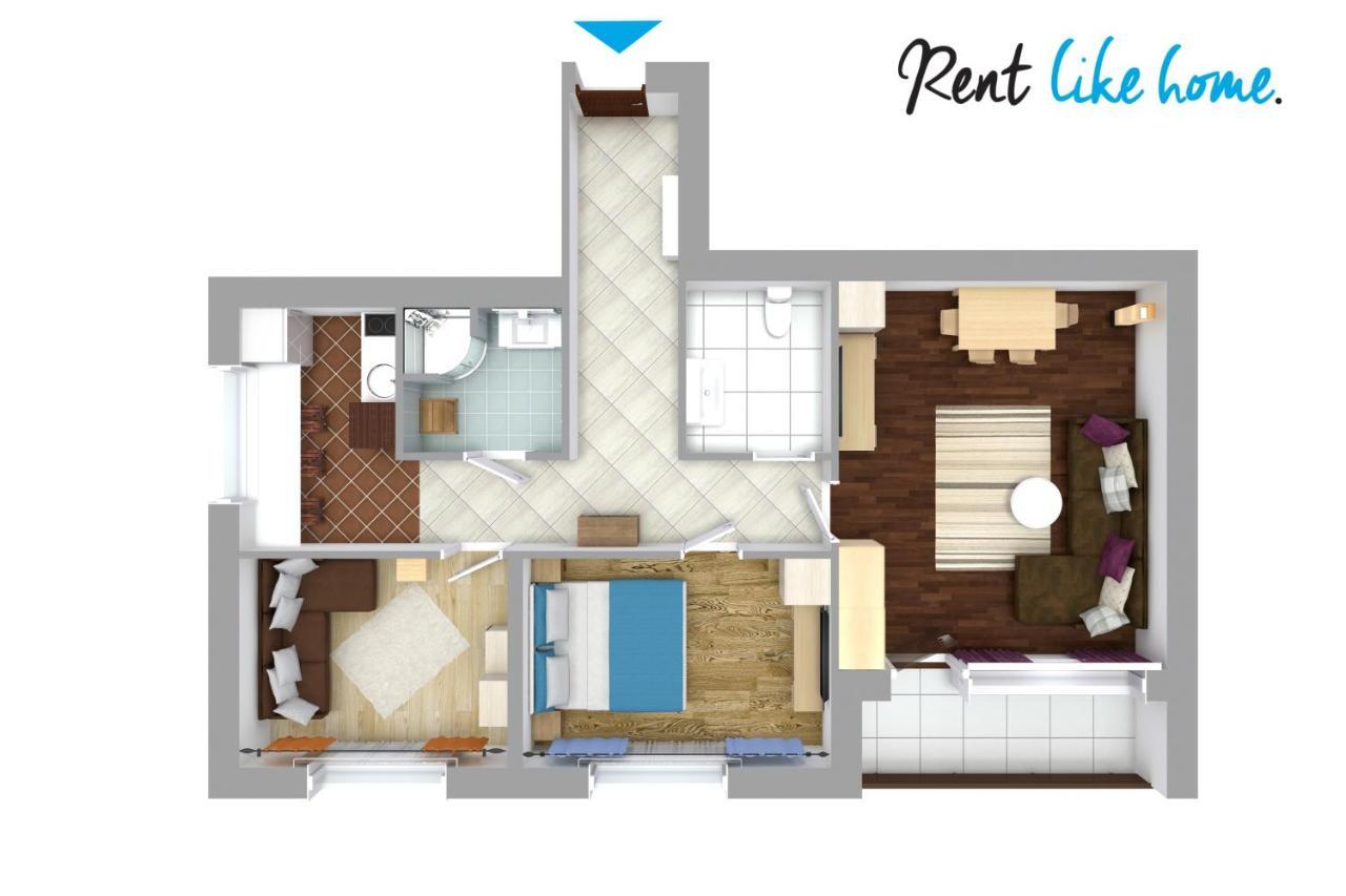W Rent Like Home - Chramcowki Przy Dworcu Закопане Экстерьер фото